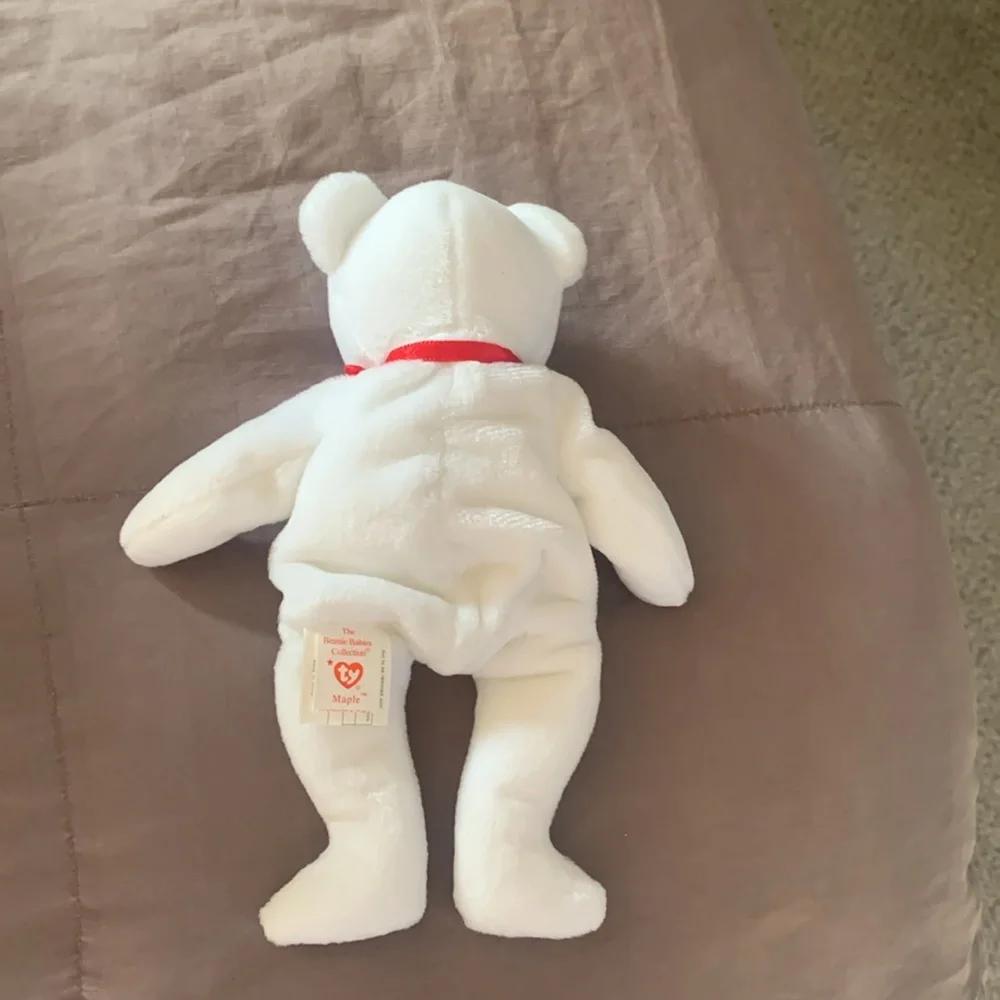 Original TY Beanie Baby - Maple the Bear